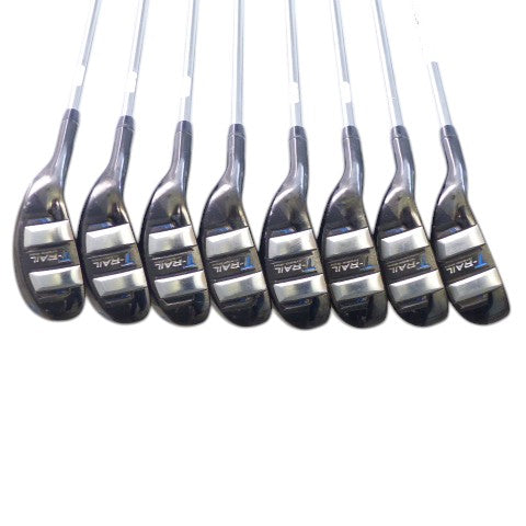 Cobra: T-Rail Iron Set 4-PW, GW (8 pc) Steel Regular Left Hand