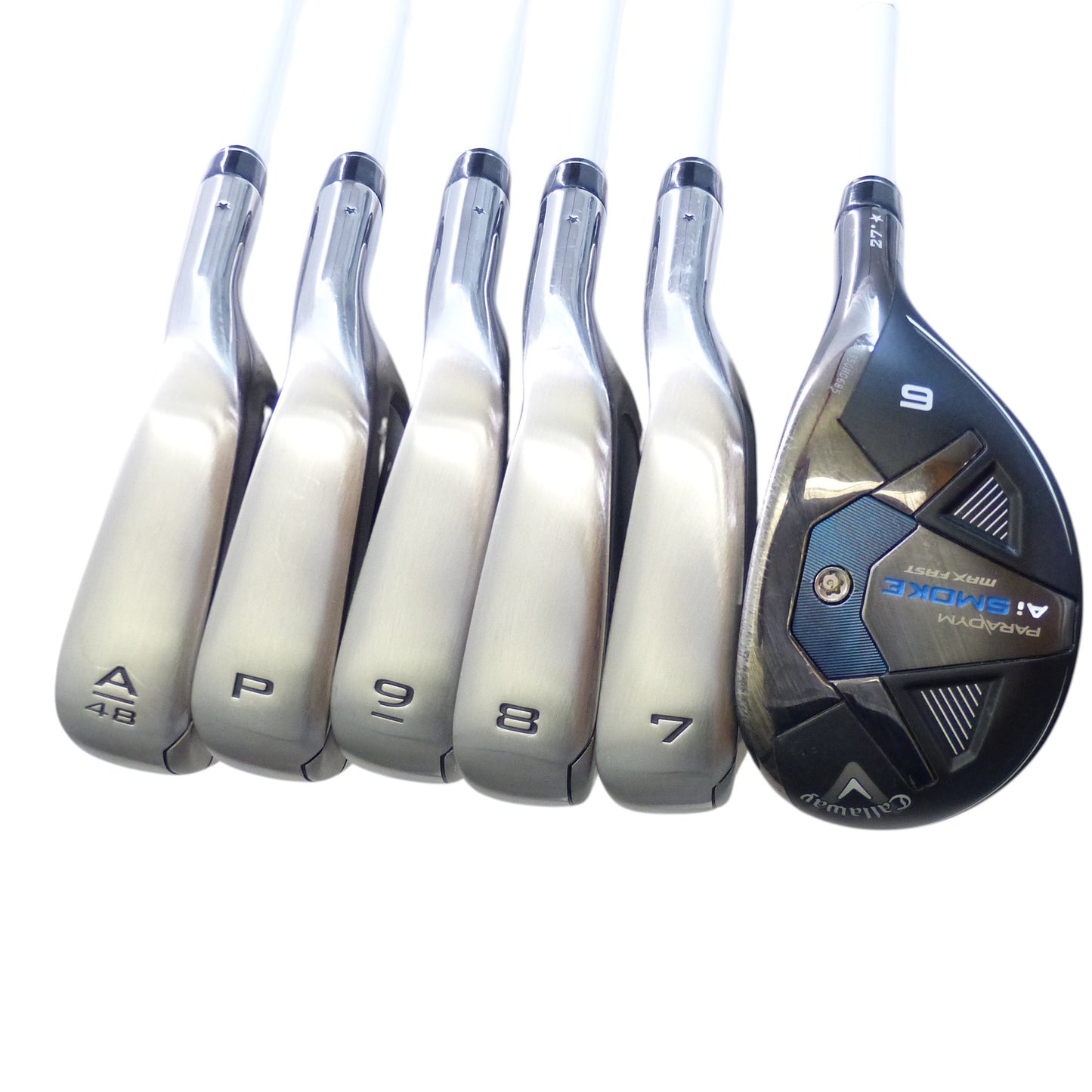 Callaway: Paradym Ai Smoke Max Fast Iron Set 6H, 7-PW, AW (6pcs) Graphite Ladies Right Hand