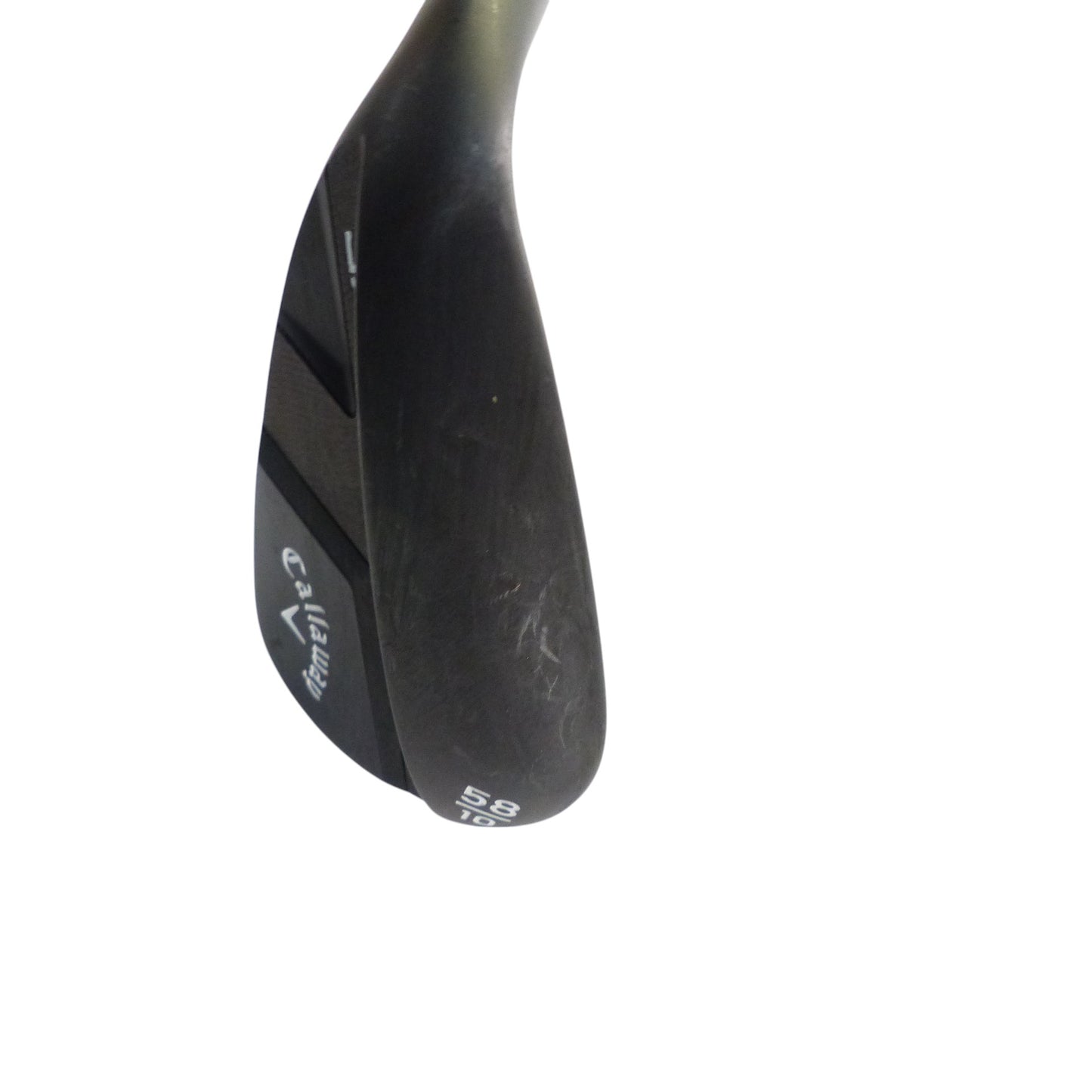Callaway: Jaws Full Toe Black 58° Wedge Graphite Wedge Left Hand