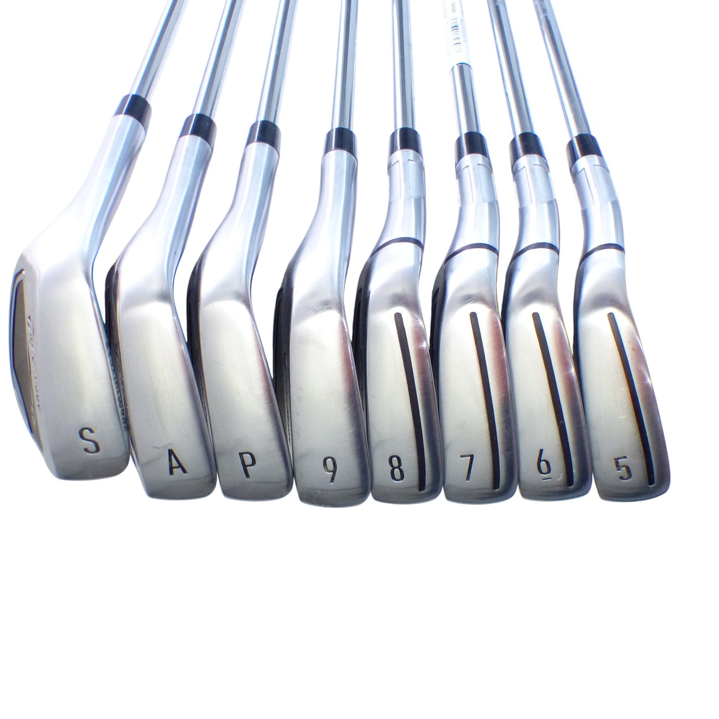 TaylorMade: Qi Iron Set 5-PW, AW, SW (8pc) Steel Regular Left Hand