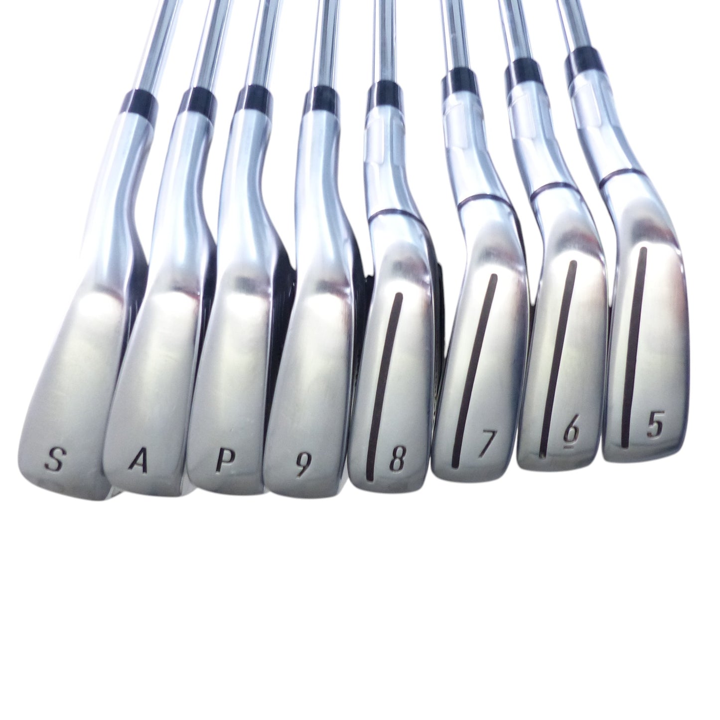 TaylorMade: Qi Iron Set 5-PW, AW, SW (8pc) Steel Stiff Right Hand