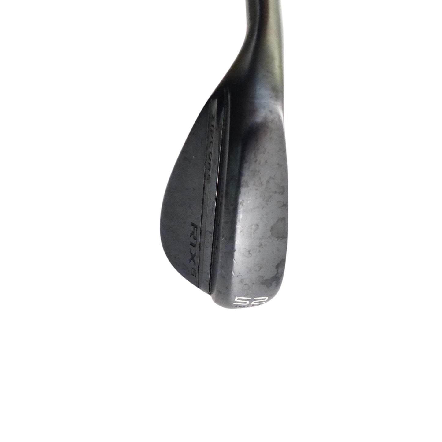 Cleveland: RTX 6 Zipcore Black Satin 52° Wedge Steel Wedge Left Hand