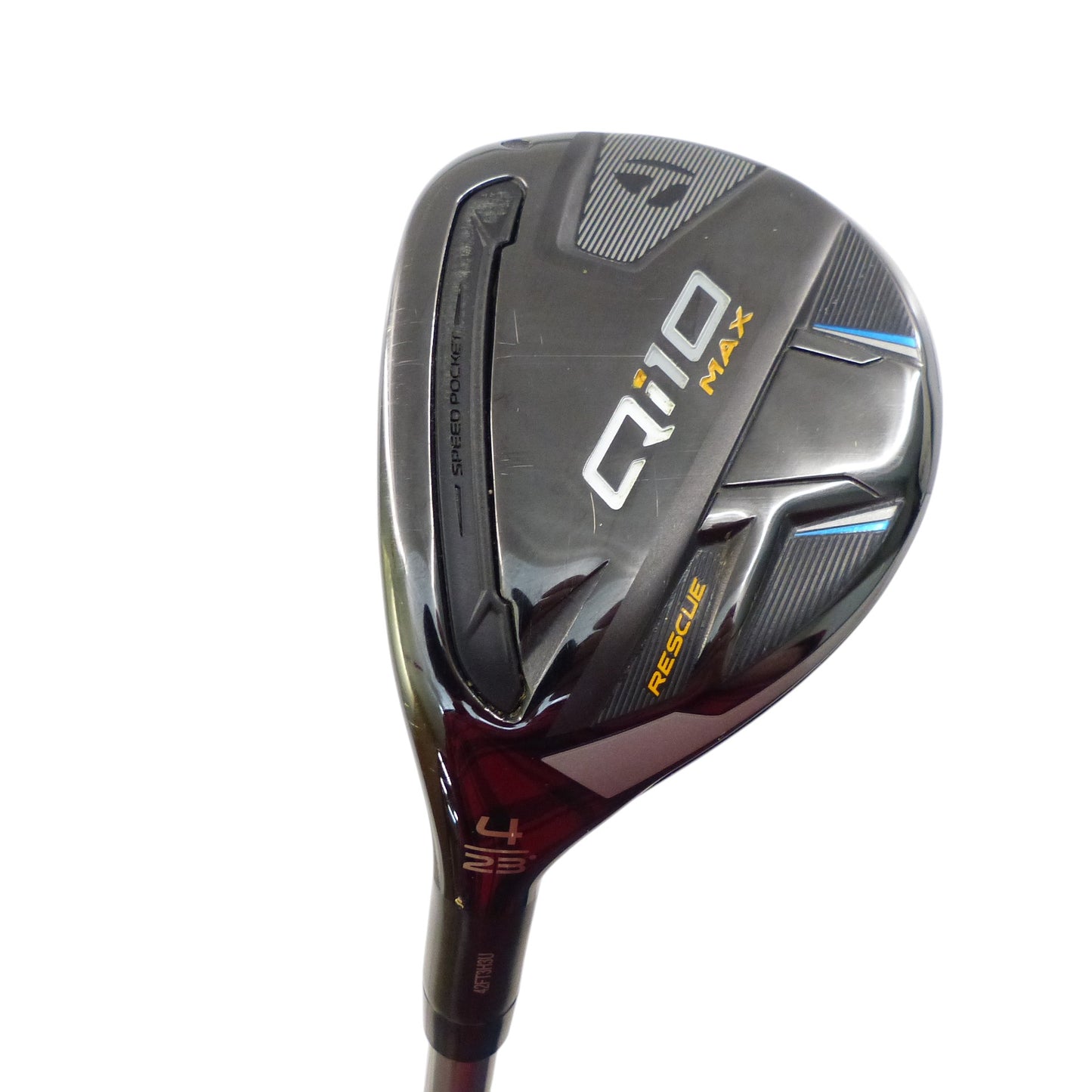 TaylorMade: Qi10 Max Rescue 4H Hybrid Graphite Regular Left Hand