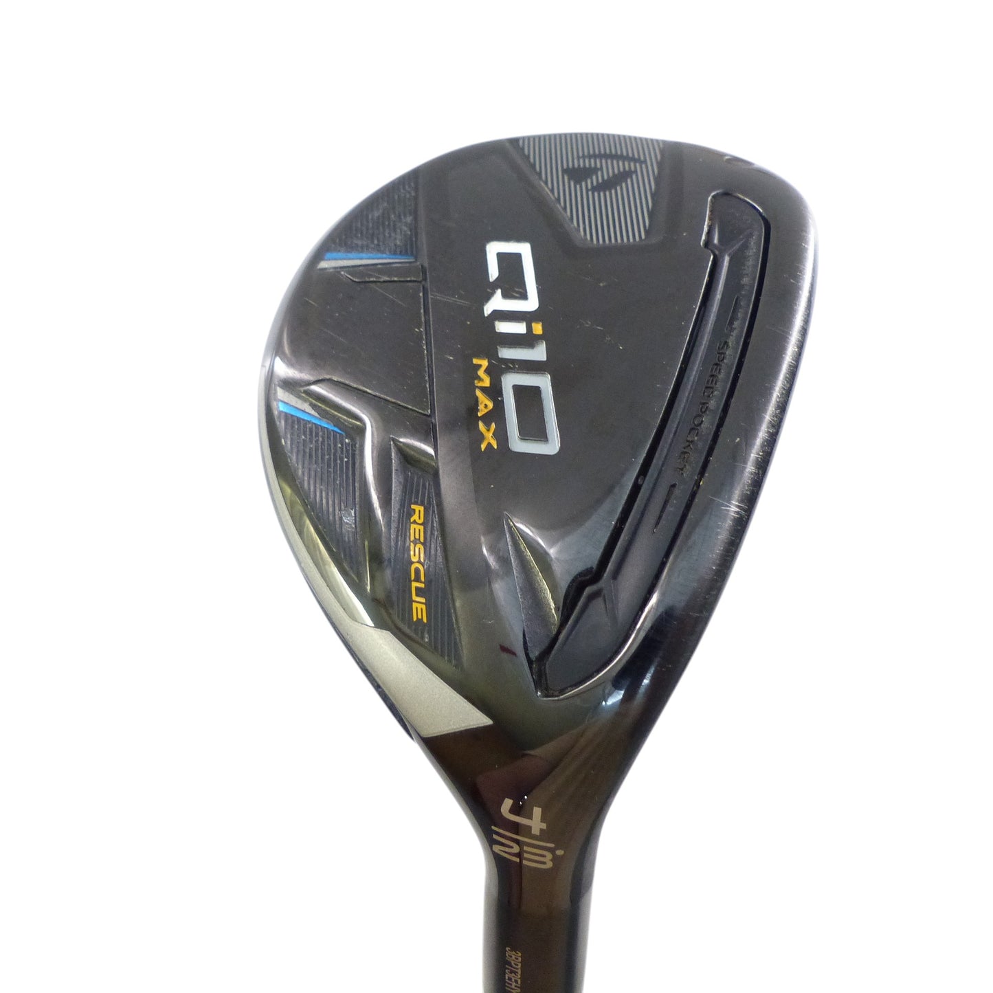 TaylorMade: Qi10 Max Rescue 4H Hybrid Graphite Stiff Right Hand