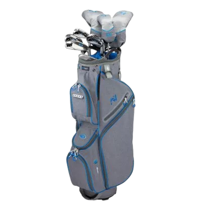 US Kids: Womens Ultralight AV2 11-pc Package Set Graphite Ladies Right Hand 60" with CART BAG