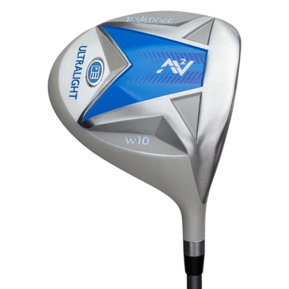US Kids: Womens Ultralight AV2 11-pc Package Set Graphite Ladies Right Hand 63" with CART BAG