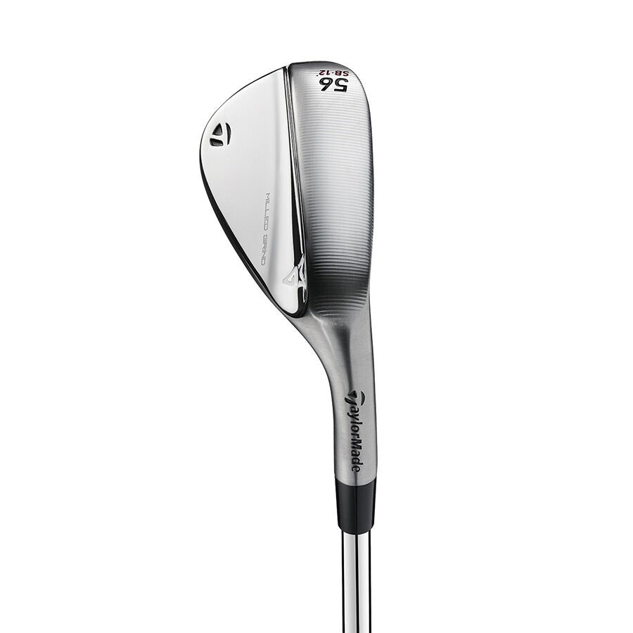 TaylorMade: Milled Grind Satin Chrome 60° Wedge Steel Wedge Left Hand