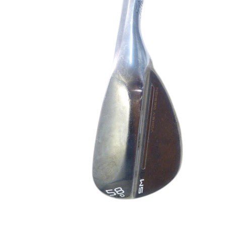 Titleist: Vokey SM9 Brushed Steel 58° Wedge Steel Stiff Right Hand