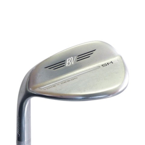 Titleist: Vokey SM9 Brushed Steel 54° Wedge Graphite Wedge Left Hand