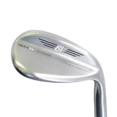Titleist: Vokey SM9 Tour Chrome 58° Wedge S-Grind Steel Wedge Right Hand