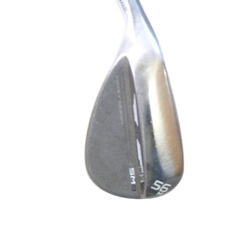 Titleist: Vokey SM9 Brushed Steel 56° Wedge M-Grind Steel Wedge Left Hand