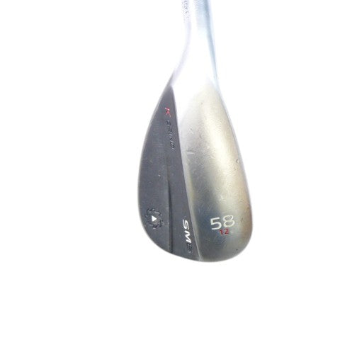 Titleist: Vokey SM6 Steel Grey 58° Wedge K-Grind Steel Wedge Left Hand