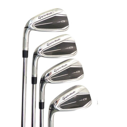 TaylorMade: Qi Iron Set 5-PW, AW, SW Steel Stiff Left Hand
