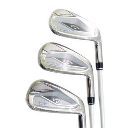 Callaway: Paradym Ai Smoke Max Fast Iron Set 6-PW, AW, GW (7pc) Graphite Ladies Right Hand