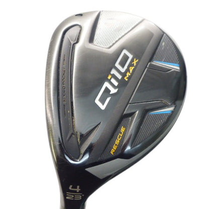 TaylorMade: Qi10 Max Rescue 4H Hybrid Graphite Stiff Left Hand