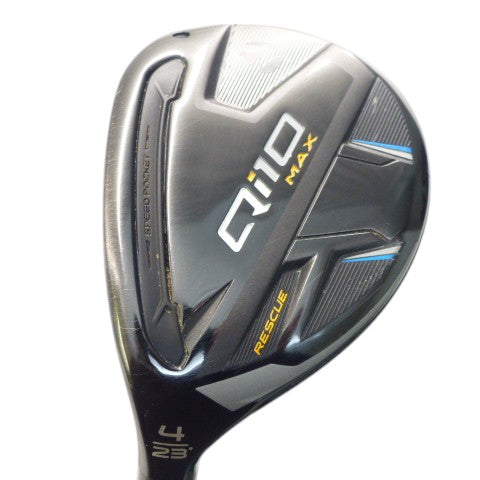 TaylorMade: Qi10 Max Rescue 4H Hybrid Graphite Stiff Left Hand