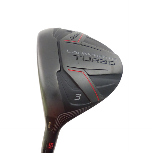 Cleveland: Launcher HB Turbo 3w Fairway Wood Graphite Stiff Left Hand