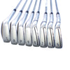 TaylorMade: Qi Iron Set 5-PW, AW, SW (8 pc) Steel Stiff Left Hand