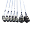 Cobra: T-Rail 2023 Womens Iron Set 5H, 6H, 7-PW SW Graphite Ladies Left Hand