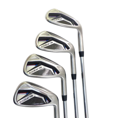 Cobra: AEROJET Iron Set 5-PW, GW (7 pcs) Steel Stiff Right Hand