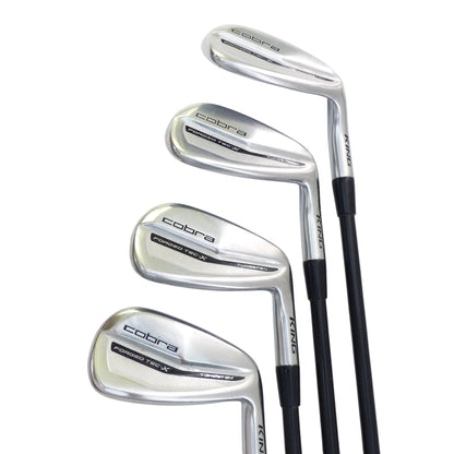 Cobra: King Forged Tec X Iron Set 4-PW, GW (8 pcs) Graphite Regular Right Hand