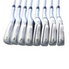 TaylorMade: Qi Iron Set 5-PW, AW, SW 8 pc Steel Stiff Right Hand