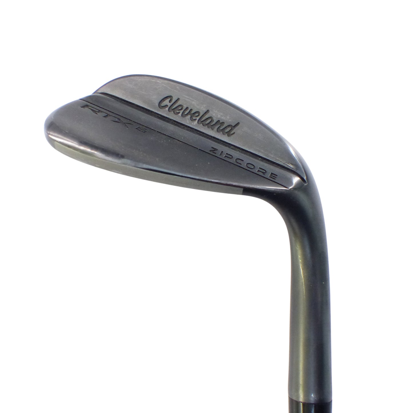 Cleveland: RTX 6 Zipcore Black Satin 54° Wedge Steel Wedge Right Hand