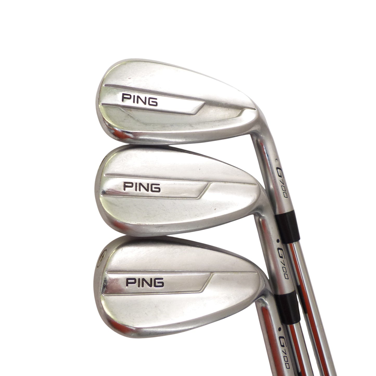 Ping: G700 Iron Set 6-PW, UW (6pc) Steel Stiff Right Hand