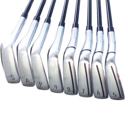 TaylorMade: Qi Iron Set 5-PW, AW, SW Graphite Regular Left Hand