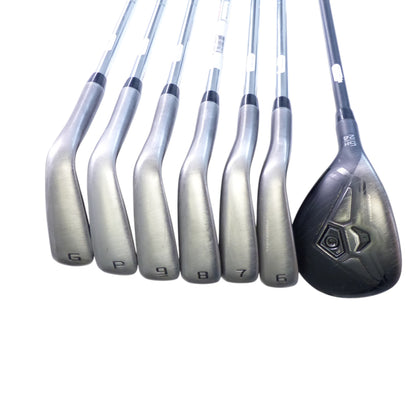 Cobra: DARKSPEED Combo Iron Set 5h, 6-PW, GW (7pc) Steel Stiff Left Hand