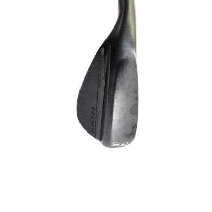 Cleveland: RTX 6 Zipcore Black Satin 52° Wedge Steel Wedge Left Hand