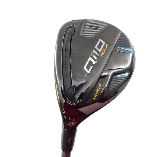 TaylorMade: Qi10 Max Rescue 4H Hybrid Graphite Regular Left Hand
