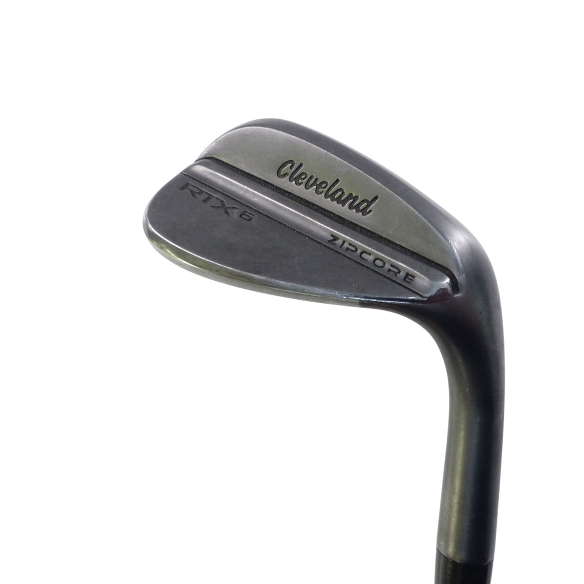Cleveland: RTX 6 Zipcore Black Satin 52° Wedge Steel Wedge Right Hand
