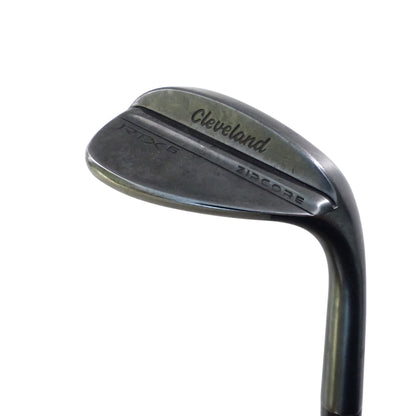 Cleveland: RTX 6 Zipcore Black Satin 58° Wedge Steel Wedge Right Hand