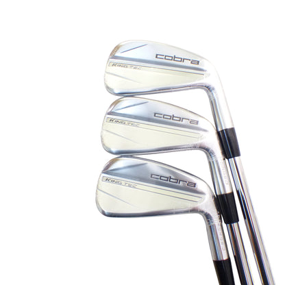Cobra: 2025 KING TEC Iron Set 4-PW Steel Stiff Right Hand