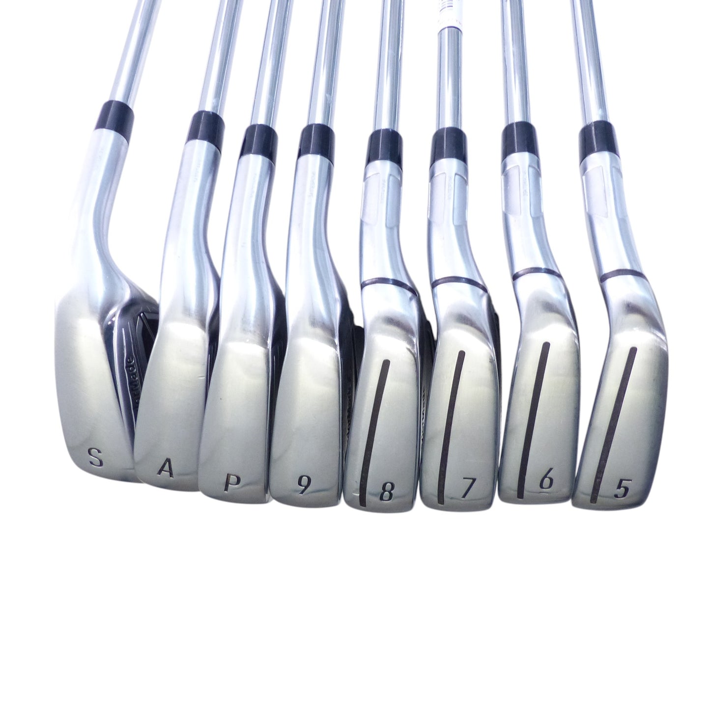 TaylorMade: Qi Iron Set 5-PW, AW, SW (8 Pc) Steel Stiff Right Hand