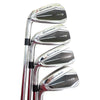 TaylorMade: Qi Iron Set 5-PW, AW, SW (8pc) Steel Stiff Left Hand