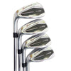 TaylorMade: Qi Iron Set 5-PW, AW, SW (8pc) Steel Stiff Left Hand