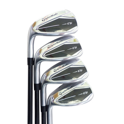 TaylorMade: Qi Iron Set 5-PW, AW, SW (8pc) Graphite Regular Left Hand