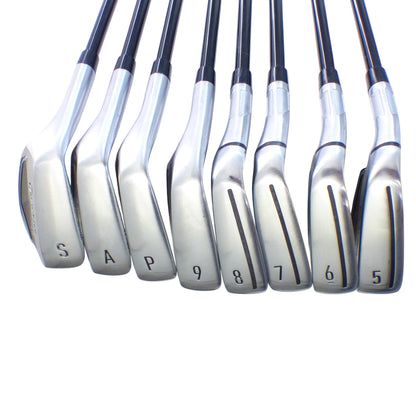 TaylorMade: Qi Iron Set 5-PW, AW, SW (8pc) Graphite Regular Left Hand