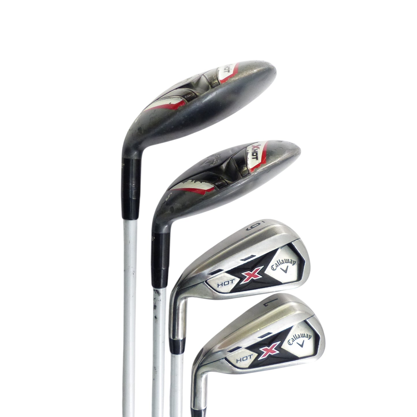 Callaway: X Hot Combo Iron Set 4H, 5H, 6i-PW (7 Pc) Graphite Seniors Left Hand
