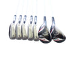 Callaway: X Hot Combo Iron Set 4H, 5H, 6i-PW (7 Pc) Graphite Seniors Left Hand