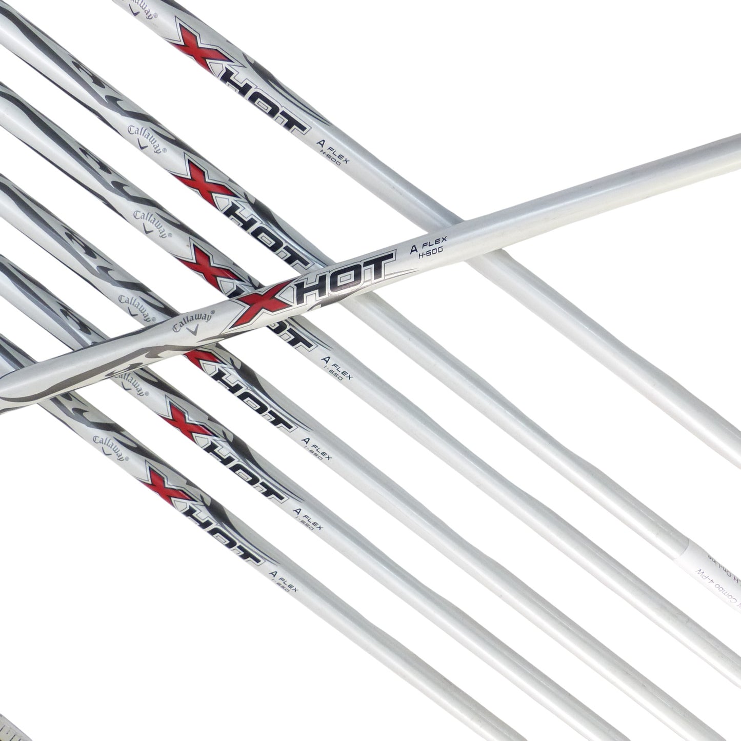 Callaway: X Hot Combo Iron Set 4H, 5H, 6i-PW (7 Pc) Graphite Seniors Left Hand