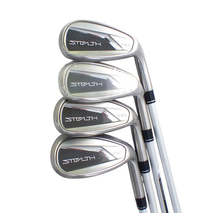 TaylorMade: Stealth HD Iron Set 5-PW, AW, SW (8 pc) Graphite Ladies Right Hand