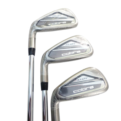 Cobra: DS-Adapt Iron Set 5-PW, GW (7pc) Steel Stiff Left Hand