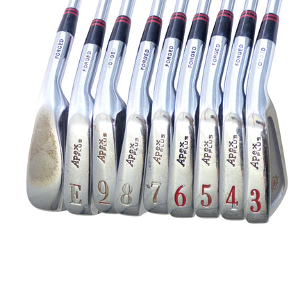 Ben Hogan: Apex Plus Iron Set 3-PW, SW (9 pc) Steel Stiff Right Hand