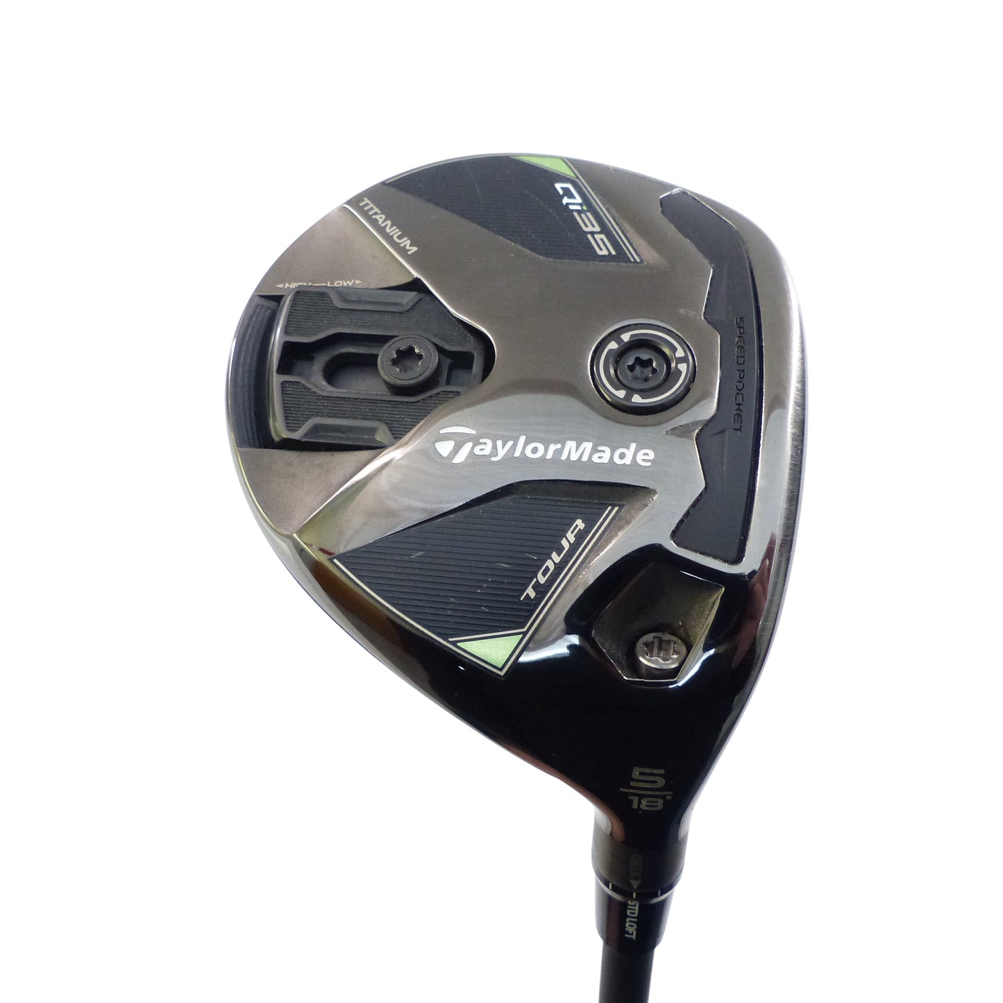 TaylorMade: Qi35 Tour 5w Fairway Wood Graphite Stiff Right Hand