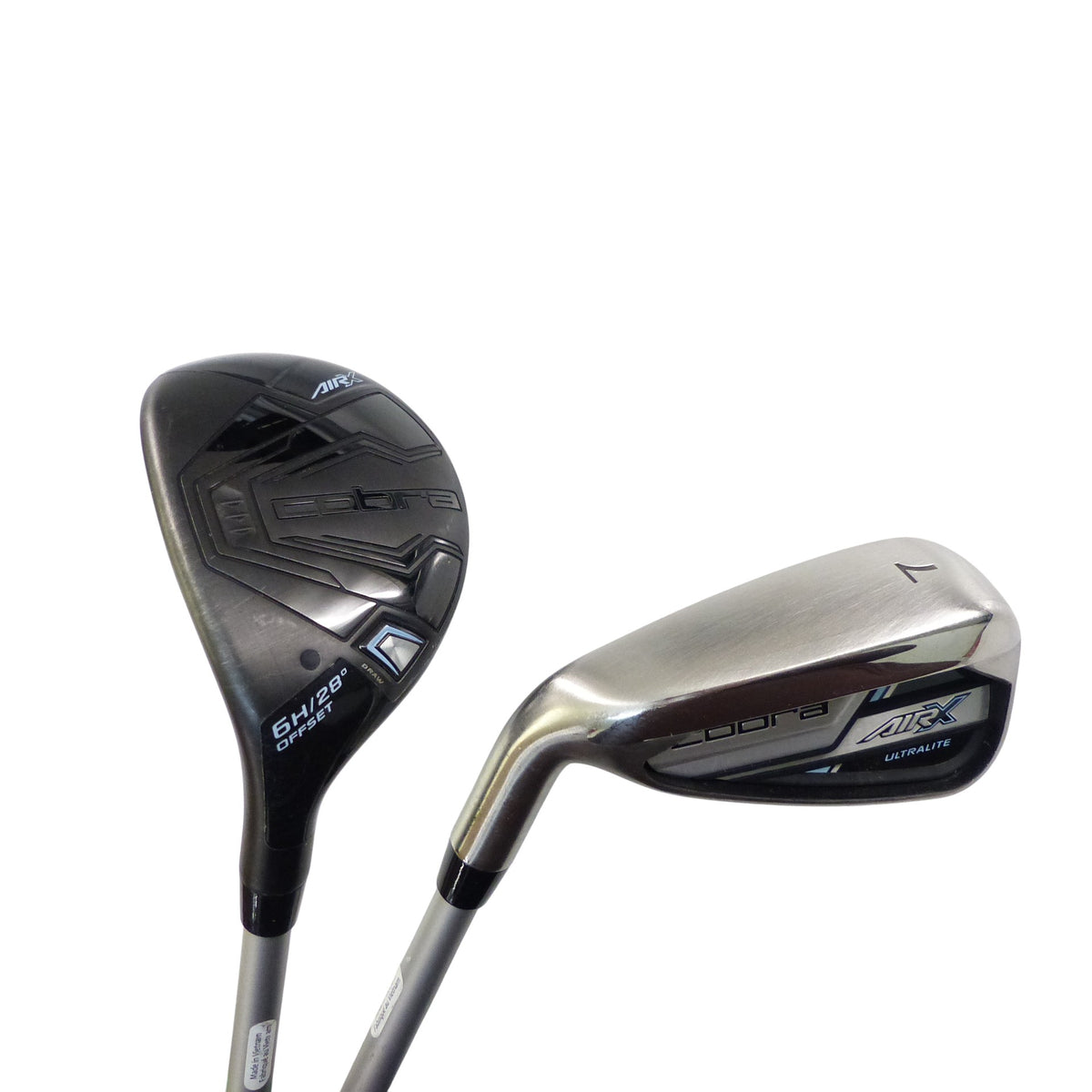 Cobra: AIR-X 2024 Combo Womens Iron Set 5-PW, SW Graphite Ladies Left ...