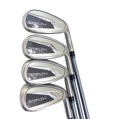 TaylorMade: Stealth HD Iron Set 5-PW, AW (7 pc) Graphite Stiff Right Hand