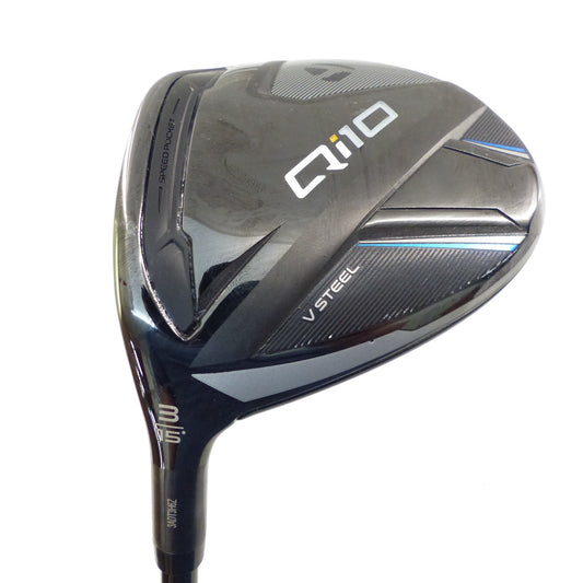 TaylorMade: Qi10 3w Fairway Wood Graphite Seniors Left Hand